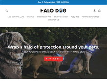 Tablet Screenshot of halodog.com